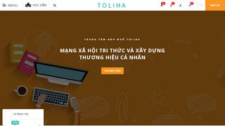 Mẫu website mạng xã hội giáo dục