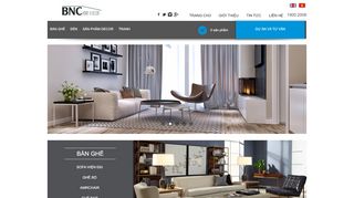 Mẫu website Nội thất 3