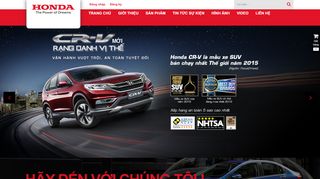 Mẫu website ô tô 2