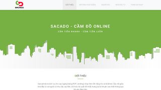 Mẫu website Sàn cầm đồ