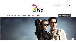 Mẫu website Thời trang 8