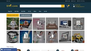Mẫu website thương mại điện tử